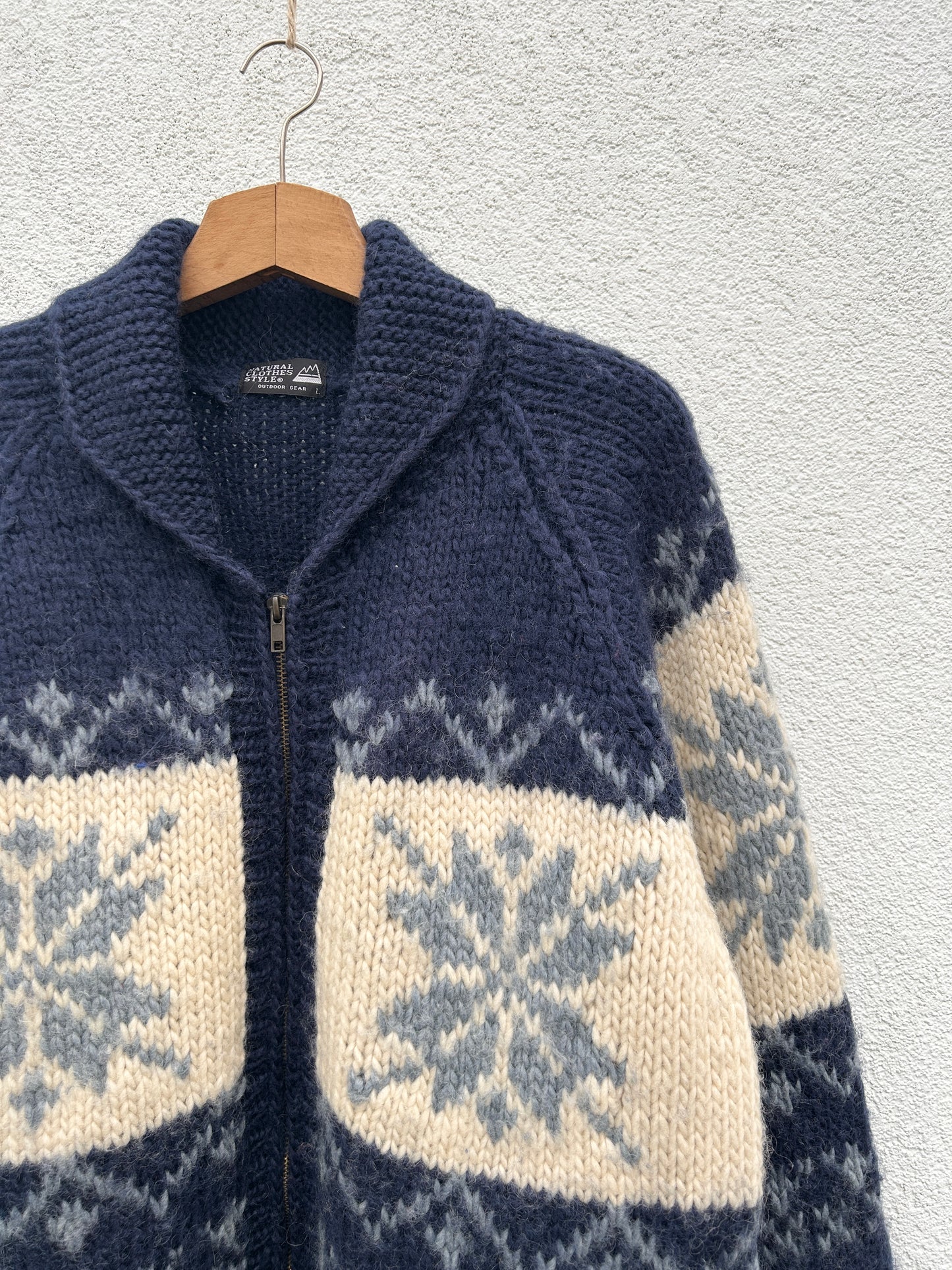 Wool cardigan