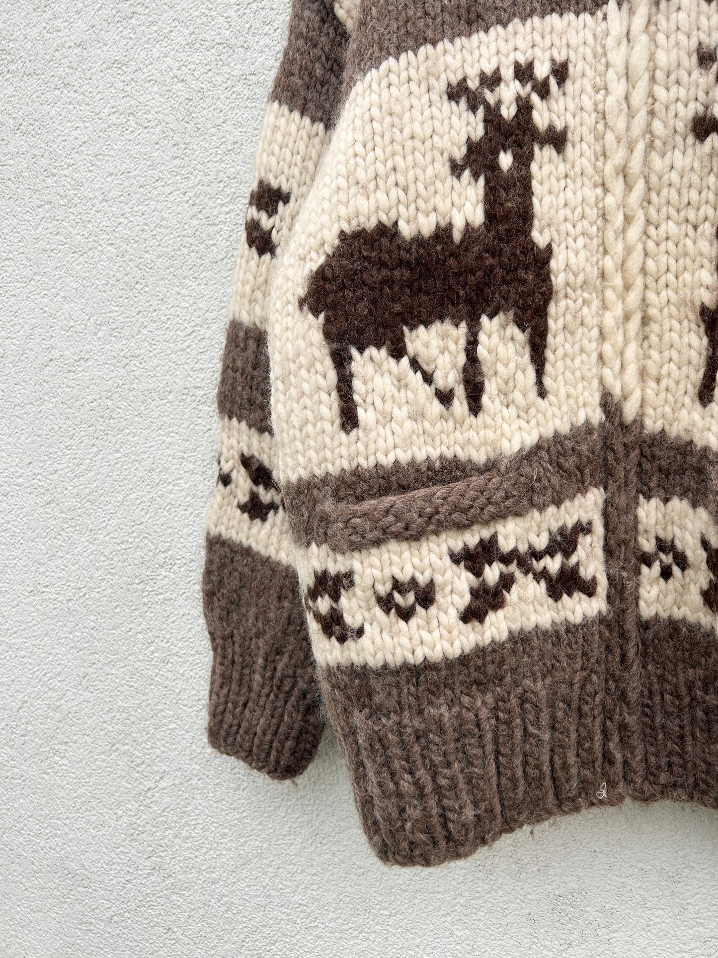 Wool cardigan