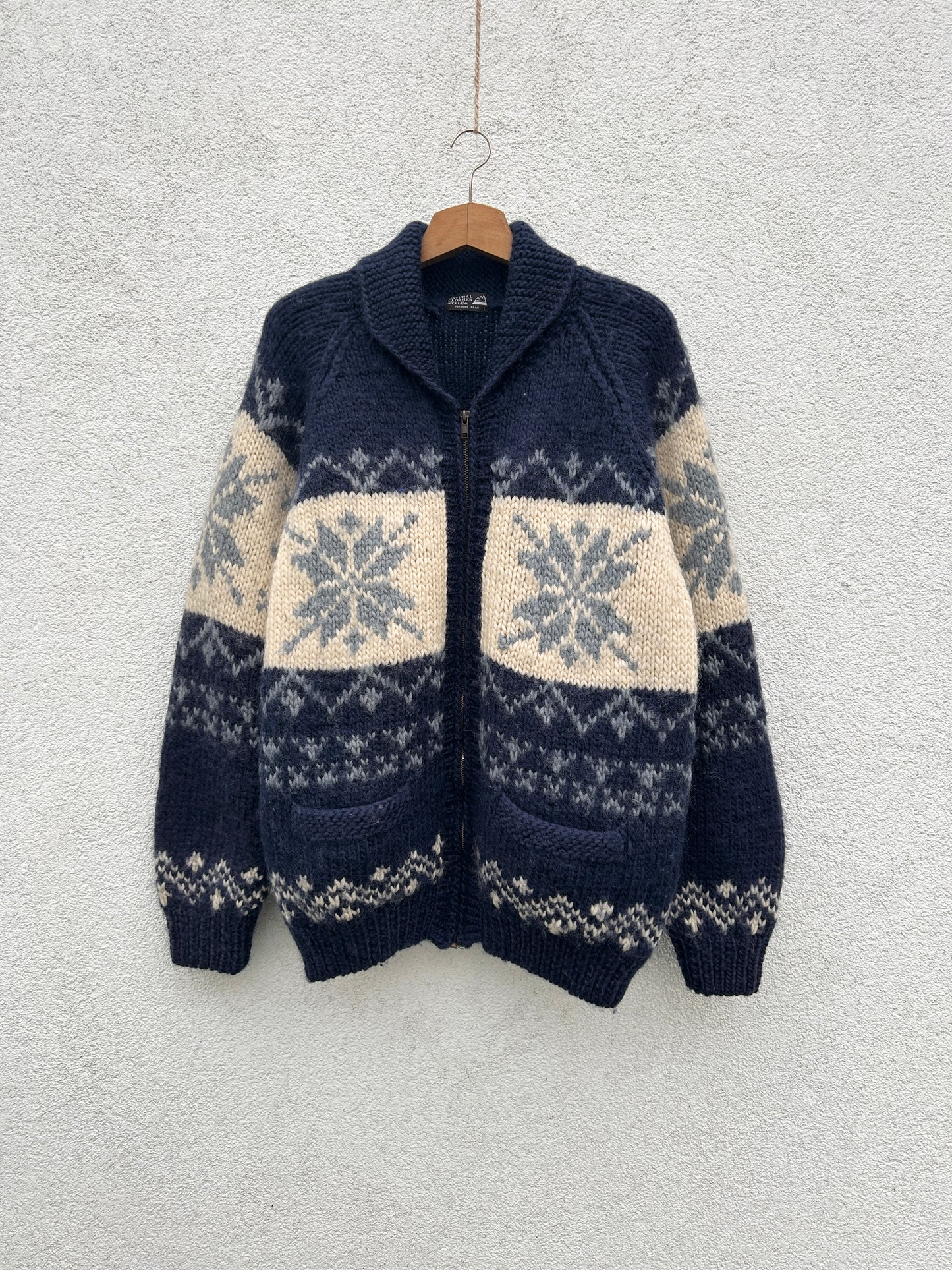 Wool cardigan