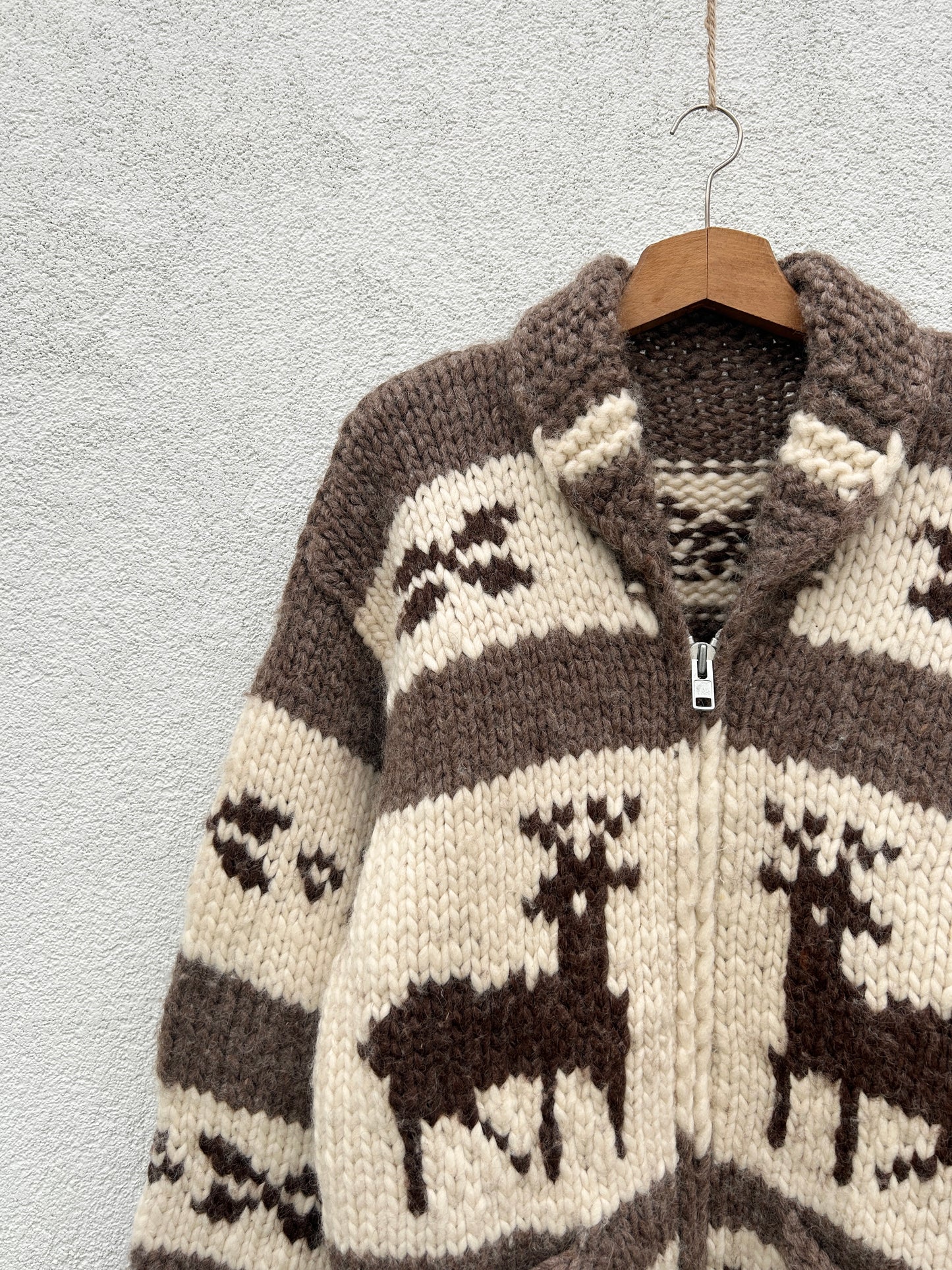Wool cardigan