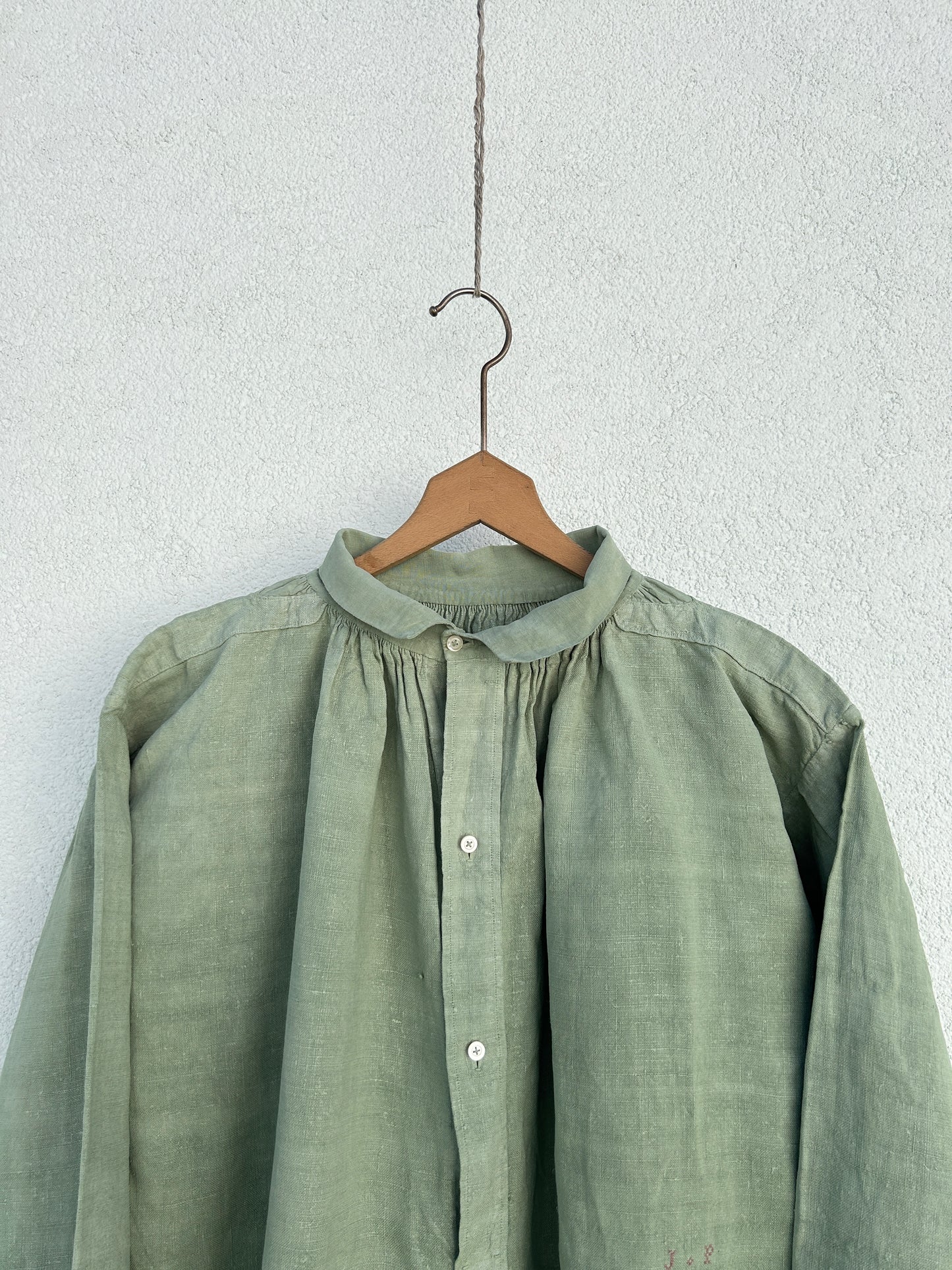 French linen shirt